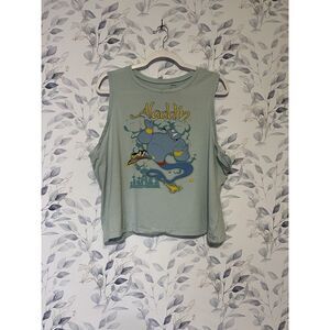 Woman Aladdin Shirt Size M-L  Tag 2x But Child Sise